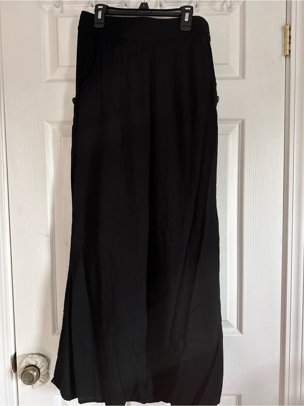 Flowy Beach Pants- Leg Slit